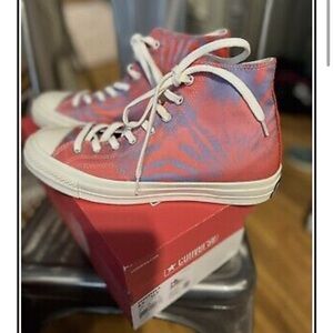 Converse CTAS 70 Hi Top Coral Twilight Pulse Sneakers. Men 8.5/Women 10.5. NIB.